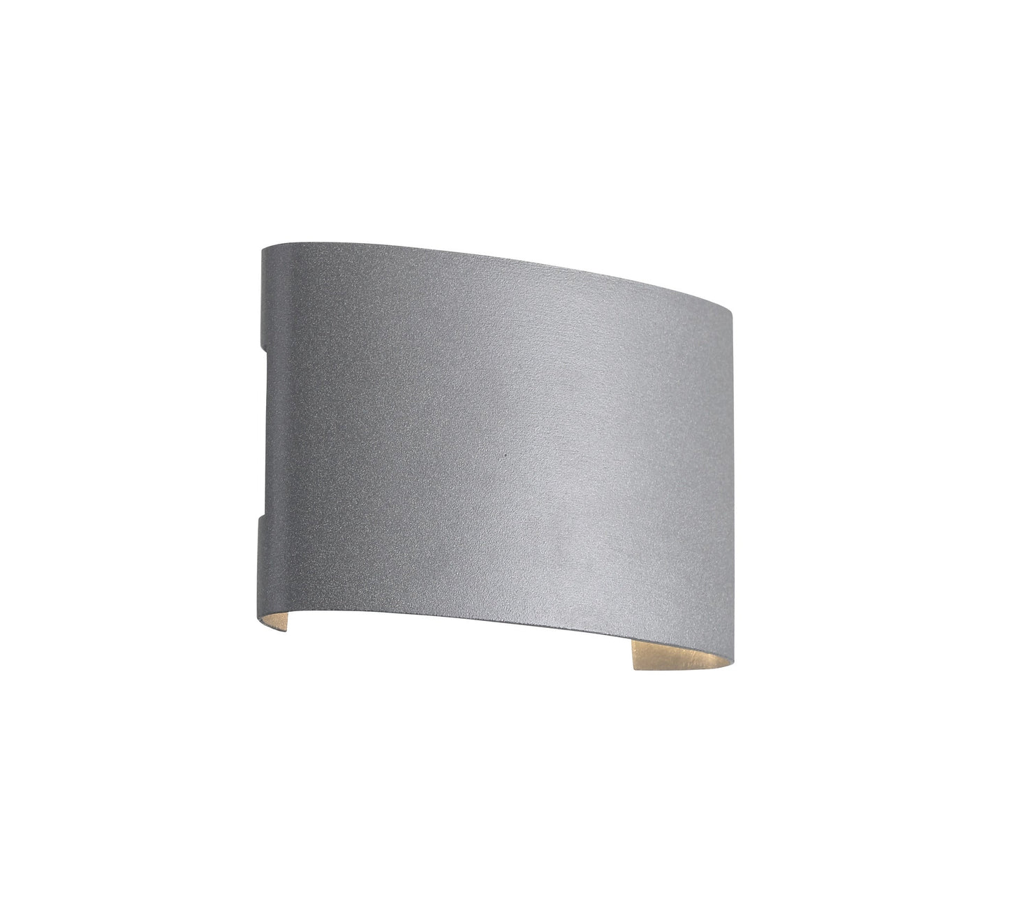 Elegant 4W 12cm Grå Væglampe til Perfekt Belysning