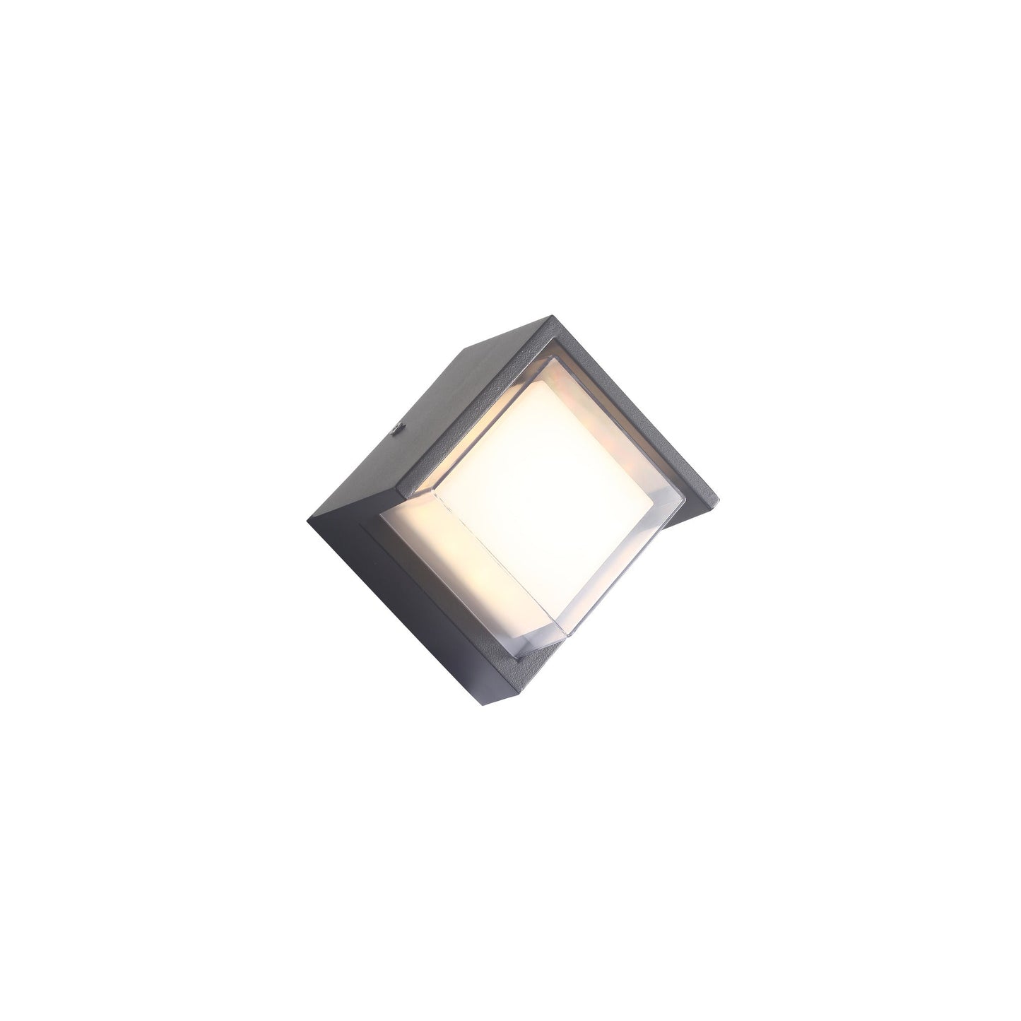 Elegant Square 6W LED Væglampe med IP65 Beskyttelse for Udendørs Brug