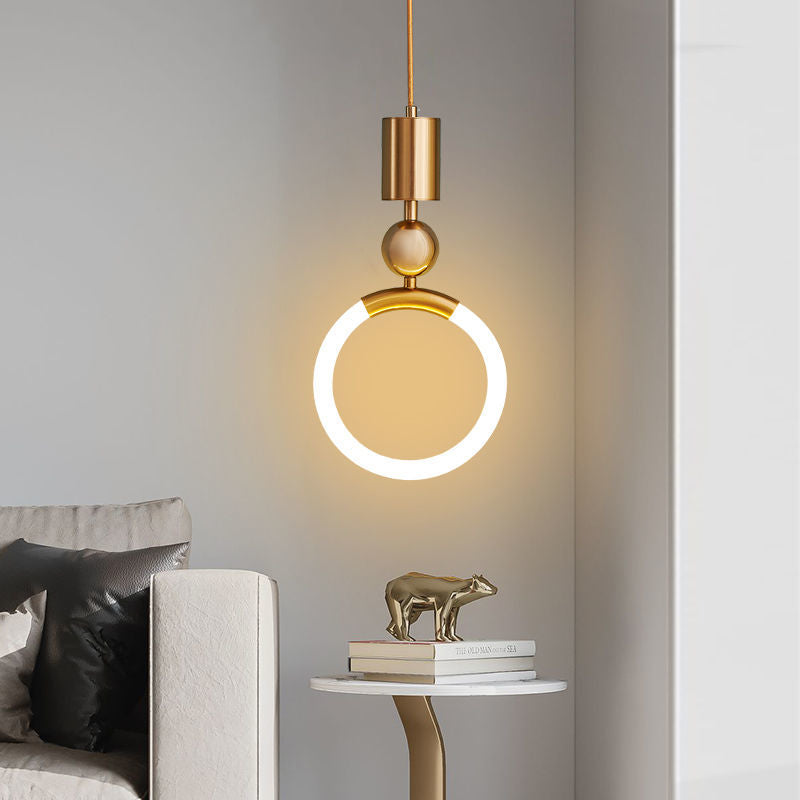 Nordic Simple – Enkel LED Pendellampe i Moderne Nordisk Design til Spisestue og Stue