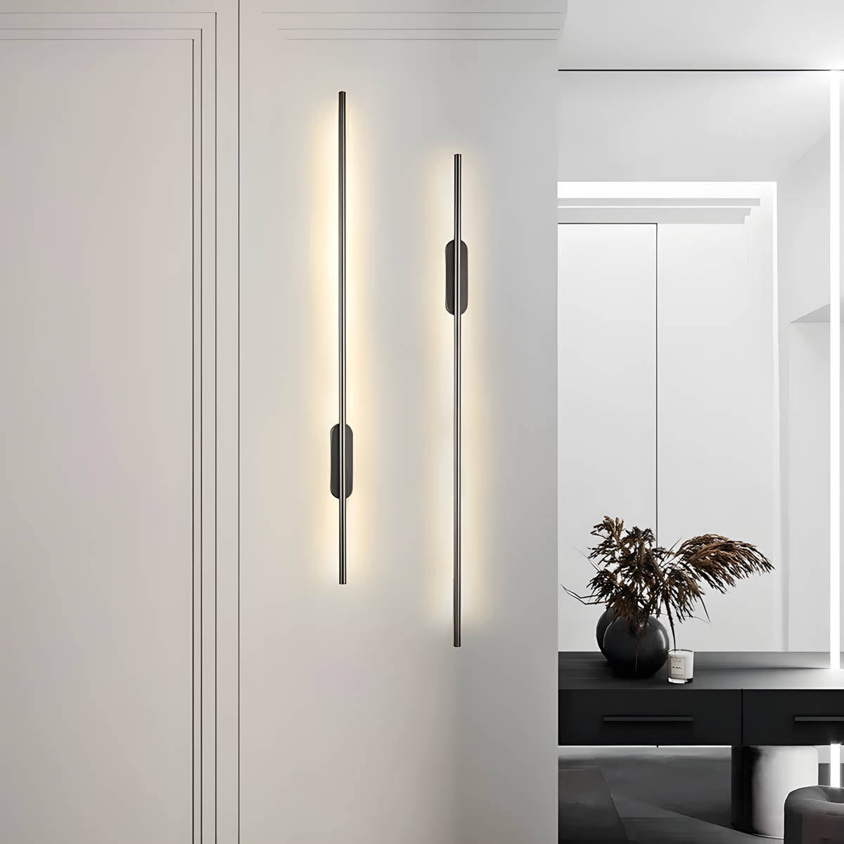 Lance LineGlow – Moderne Væglampe med Slankt Lysbånd til Elegant Belysning Inde og Ude