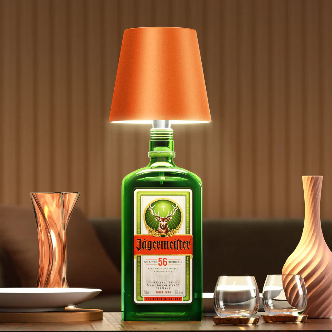 BottleLamp – Trådløs Genopladelig Flaskelampe til Hygge og Dekorativ Belysning