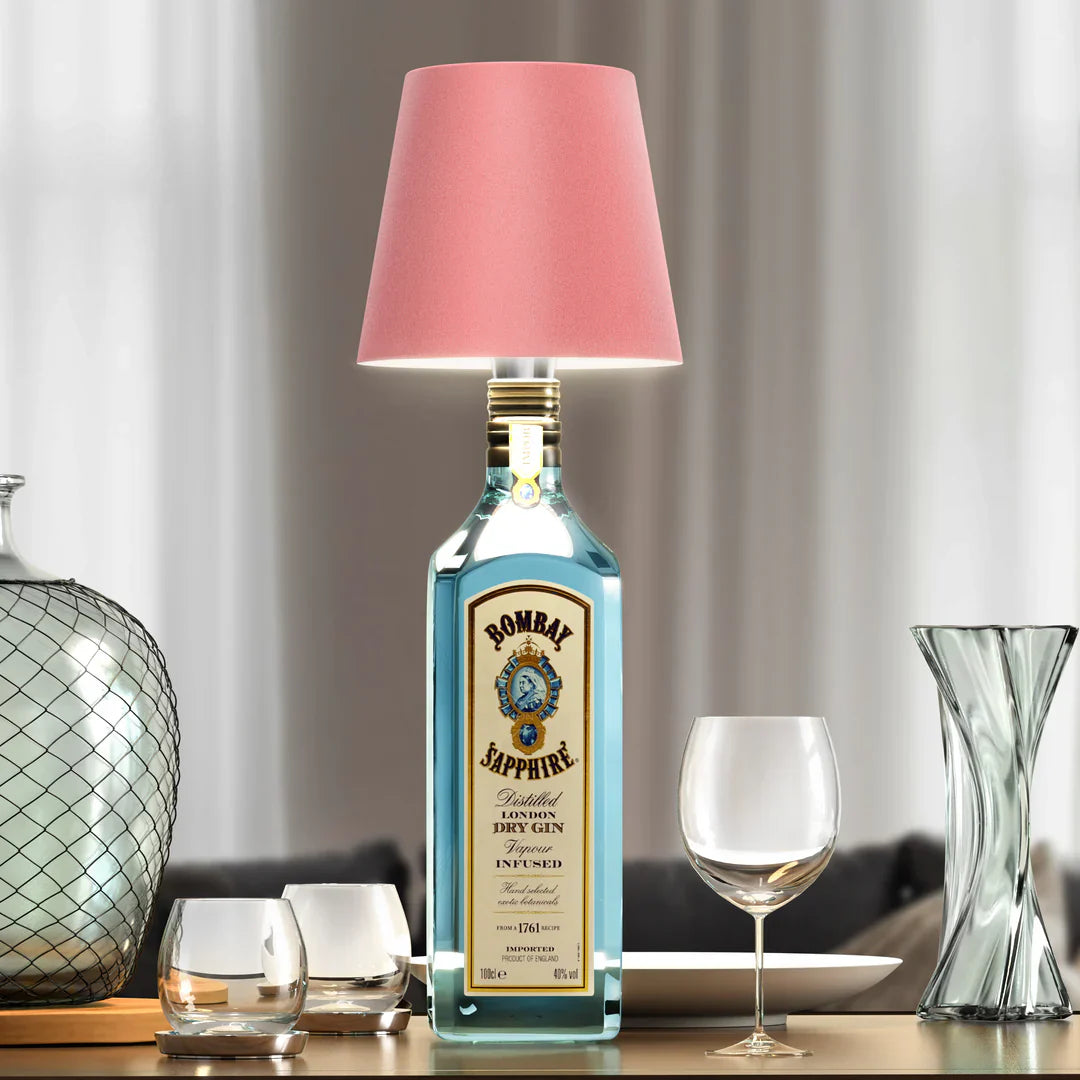 BottleLamp – Trådløs Genopladelig Flaskelampe til Hygge og Dekorativ Belysning