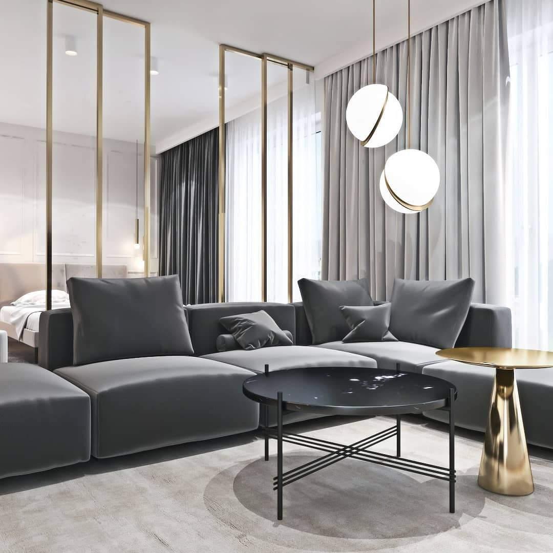 Halvmåne Pendel – Moderne Loftlampe i Unikt Måneformet Design til Spisestue og Stue