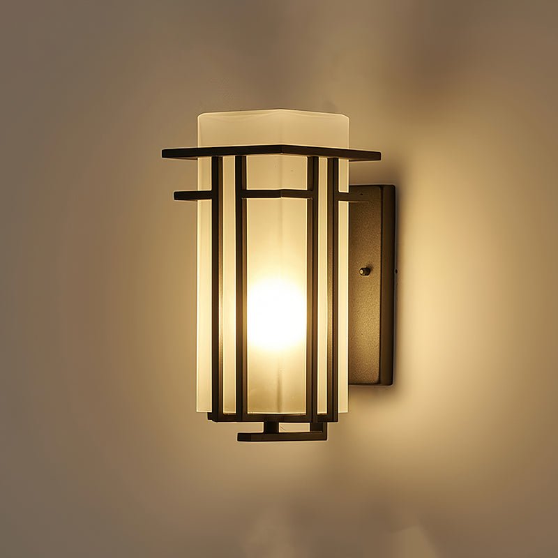 Linden Glow – Elegant Udendørs Væglampe til Facade, Terrasse og Havebelysning