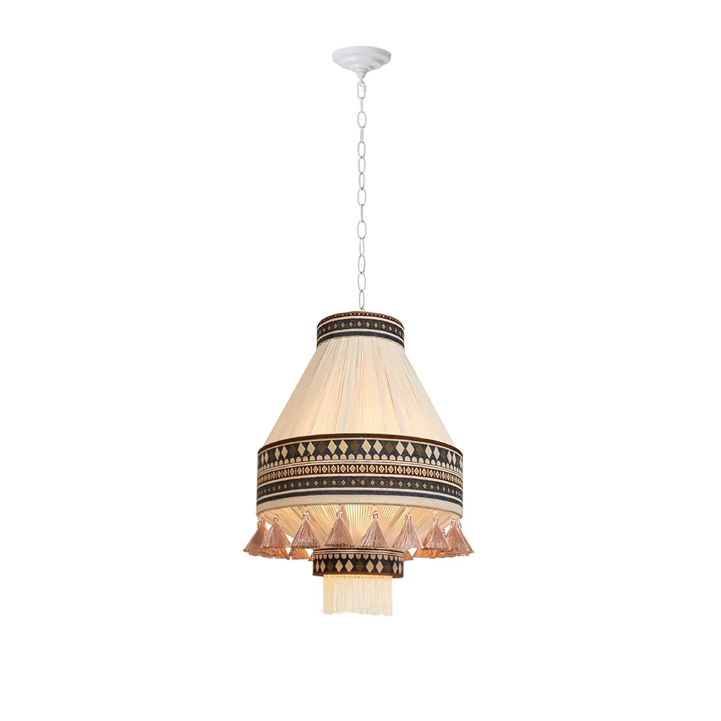 BohoLight – Pendellampe med Frynser i Boheme Design til Stue og Spisestue