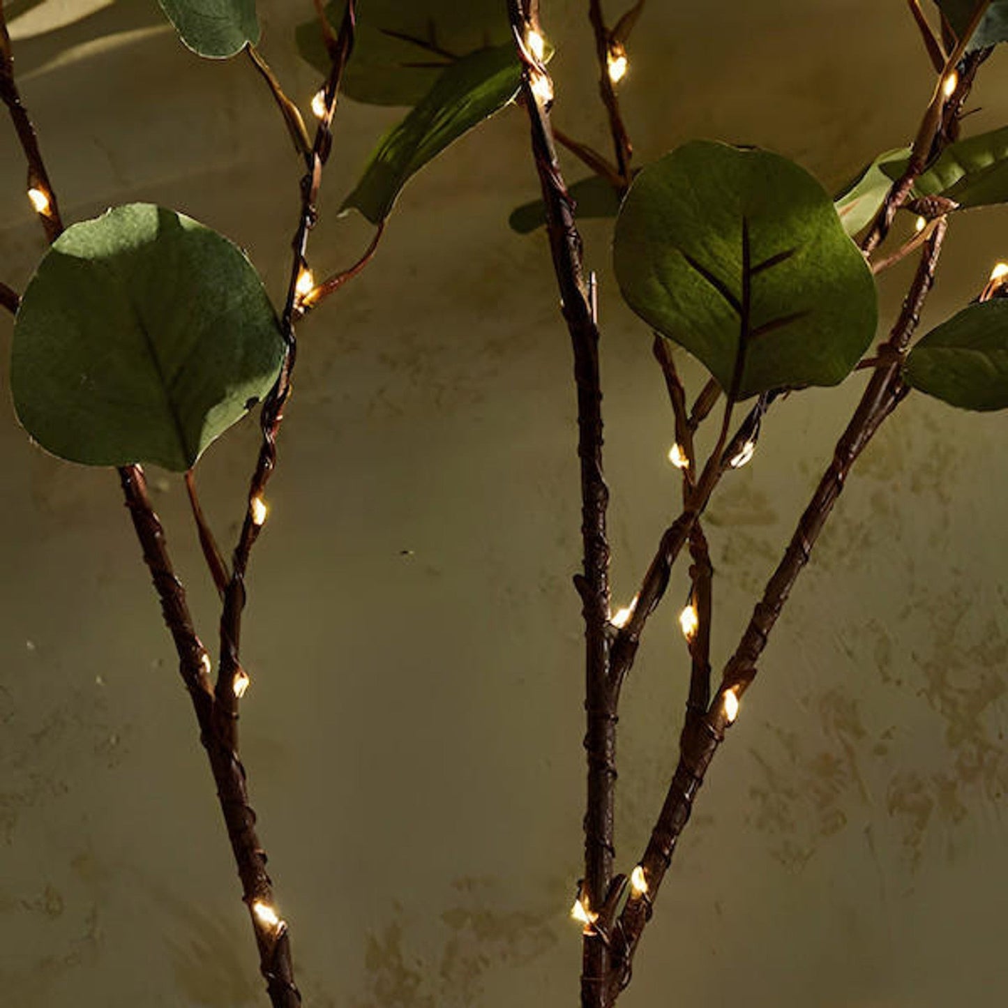OliveFairy Lights – Dekorativ Lyskæde med Fe-lys på Olivengren til Stemningsfuld Indretning