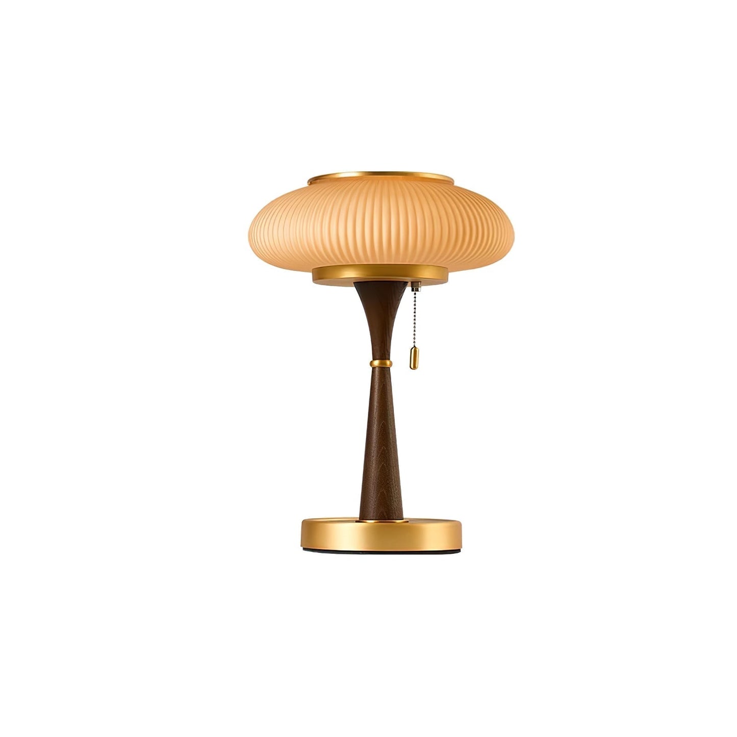 Matsutake Glow – Elegant Bordlampe i Svampeinspireret Design til Moderne Indretning