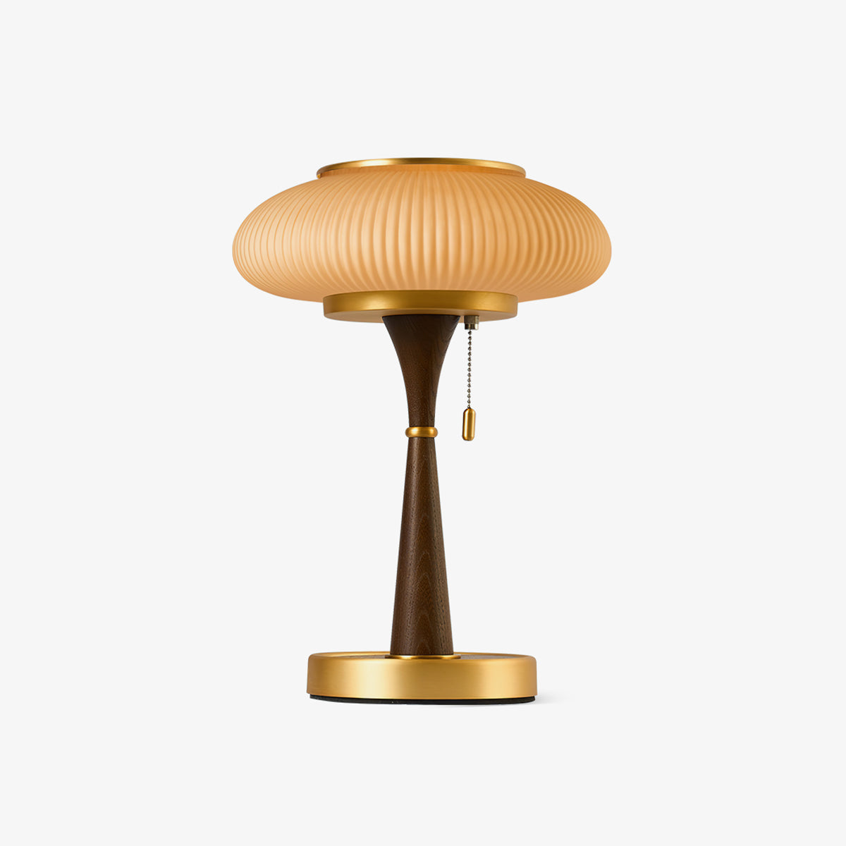 Matsutake Glow – Elegant Bordlampe i Svampeinspireret Design til Moderne Indretning