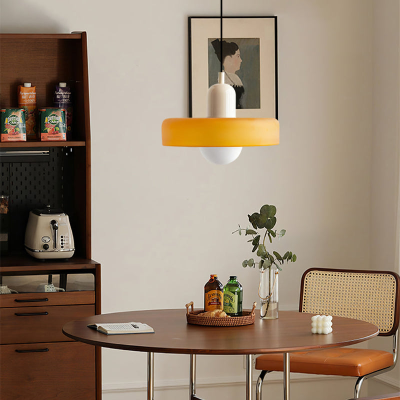 Bauhaus ColorGlass – Pendellampe i Farvet Glas med Ikonisk Bauhaus Design til Moderne Indretning