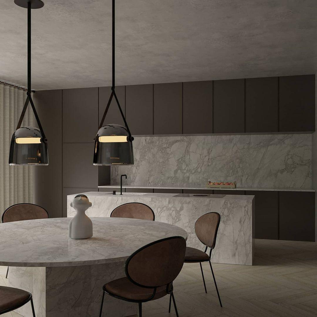 Mona – Elegant Pendellampe i Moderne Design til Spisestue, Køkken og Stue