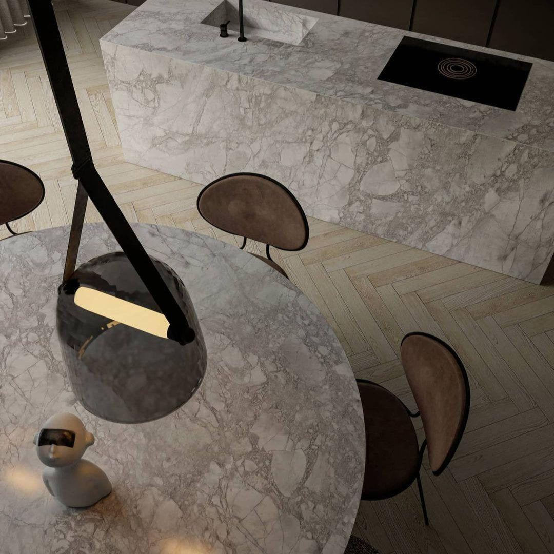 Mona – Elegant Pendellampe i Moderne Design til Spisestue, Køkken og Stue
