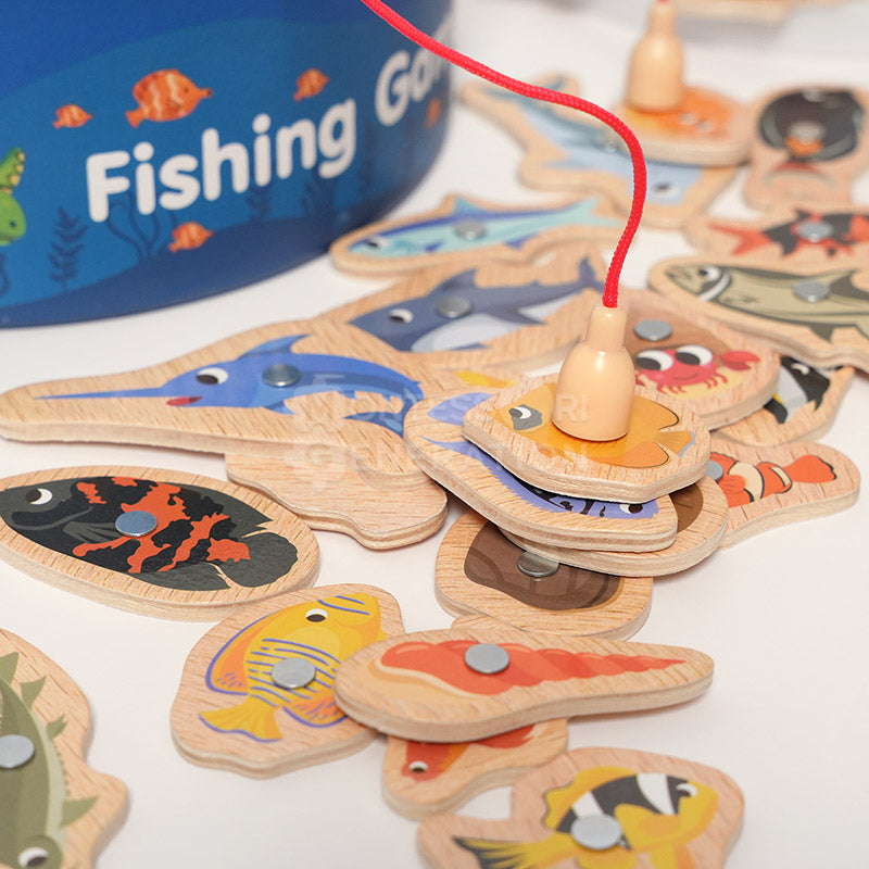 MagniFish Spil – Magnetisk Fiskespil til Børn 3+ | Sjovt & Lærerigt Legetøj