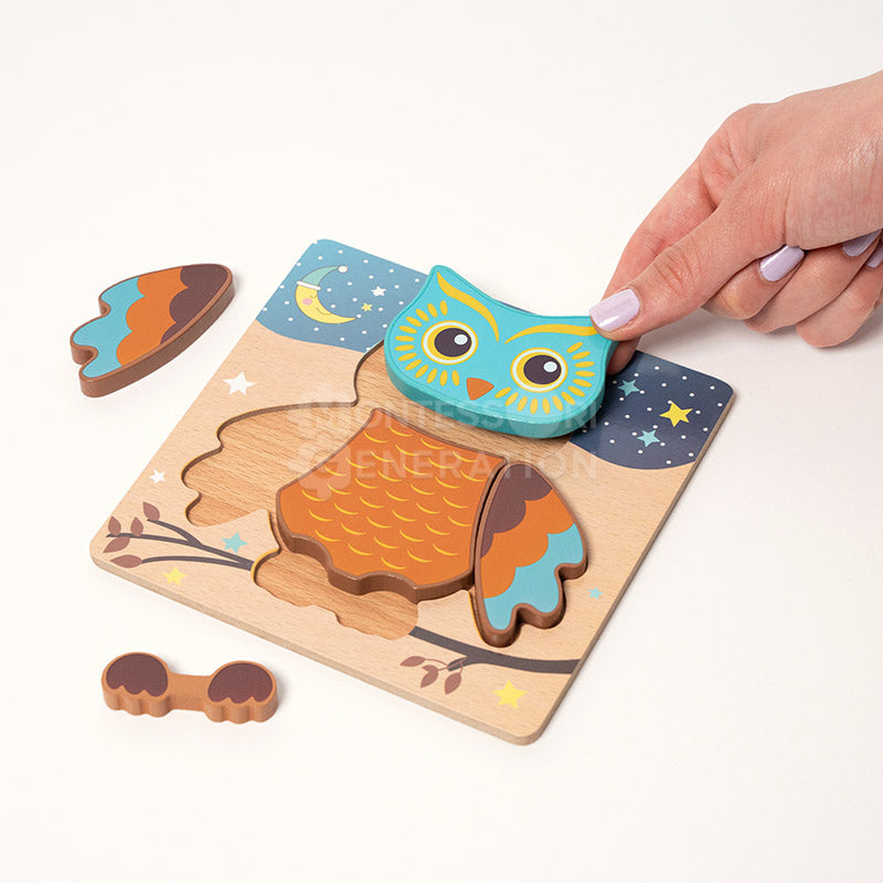 HappyPuzzles – Træpuslespil til Børn 2+ | Sjov & Læring i Farverigt Design