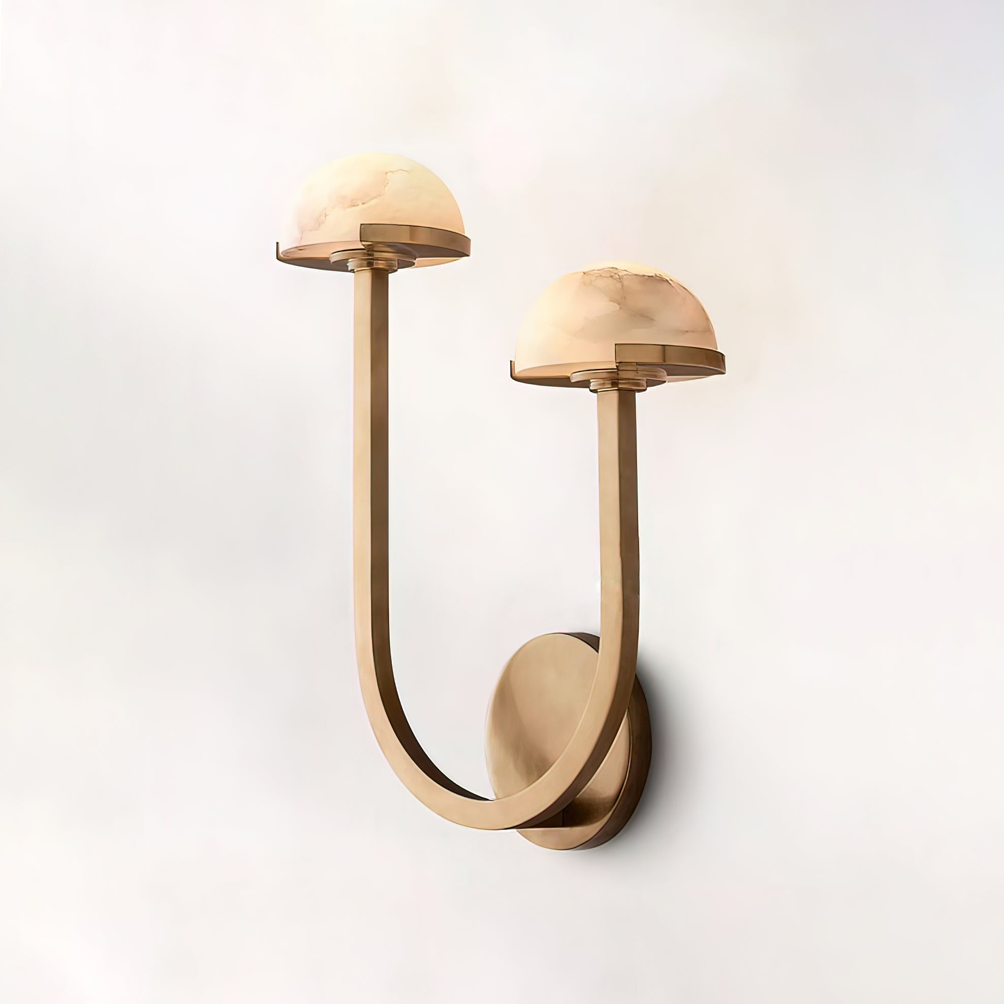SvampGlow Hundelampe - Organisk Alabaster Design