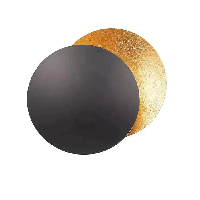 EclipseLamp – Solcelledrevet Udendørs Væglampe med Unikt Solformørkelsesdesign til Facade og Terrasse