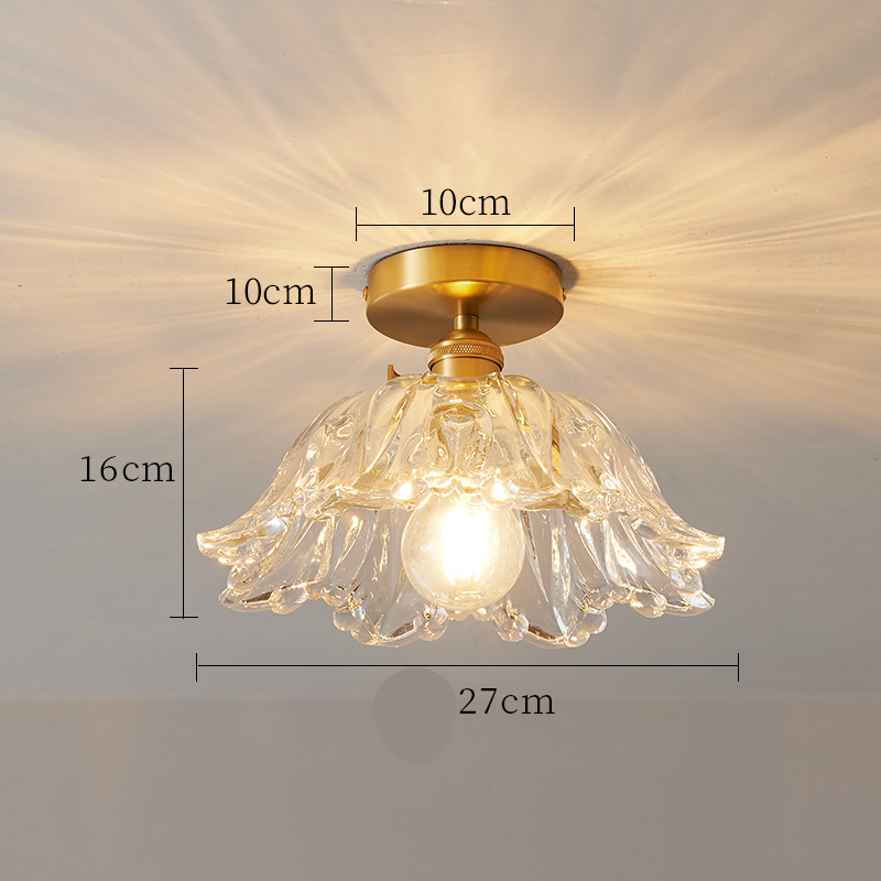 FloraGlass – Elegant Pendellampe i Glasblomst Design til Spisestue og Stue
