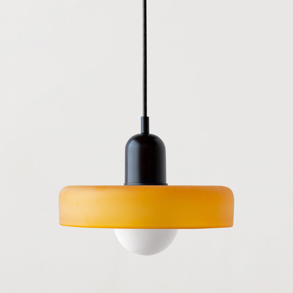 Bauhaus ColorGlass – Pendellampe i Farvet Glas med Ikonisk Bauhaus Design til Moderne Indretning