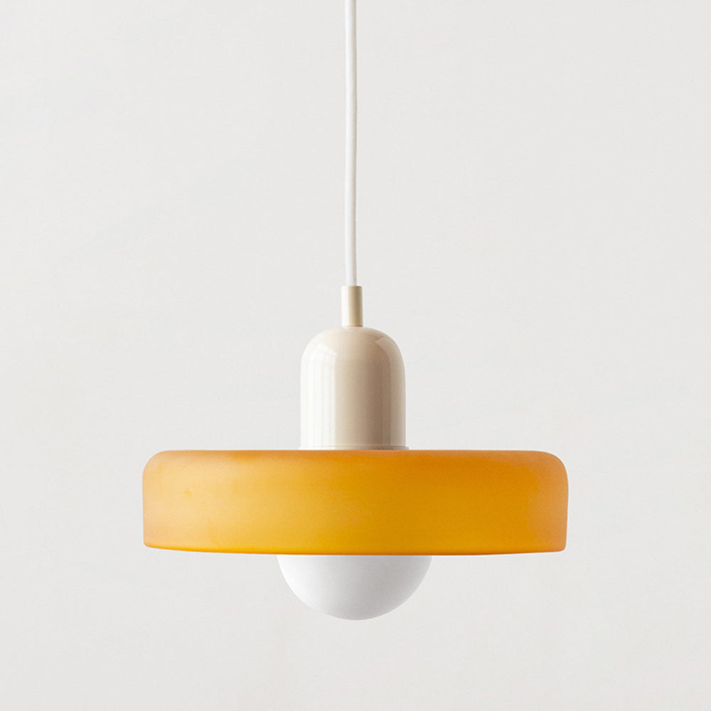 Bauhaus ColorGlass – Pendellampe i Farvet Glas med Ikonisk Bauhaus Design til Moderne Indretning