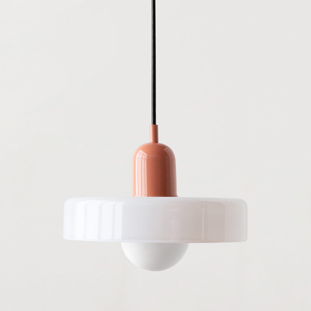 Bauhaus ColorGlass – Pendellampe i Farvet Glas med Ikonisk Bauhaus Design til Moderne Indretning