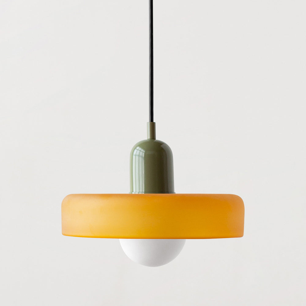 Bauhaus ColorGlass – Pendellampe i Farvet Glas med Ikonisk Bauhaus Design til Moderne Indretning