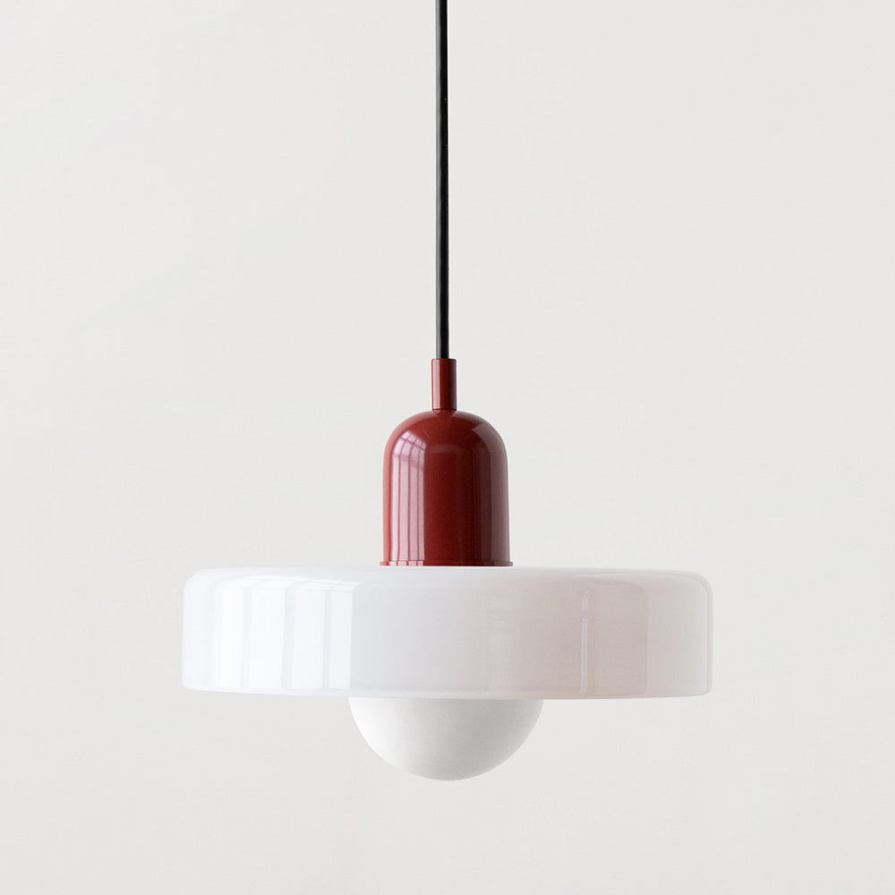 Bauhaus ColorGlass – Pendellampe i Farvet Glas med Ikonisk Bauhaus Design til Moderne Indretning