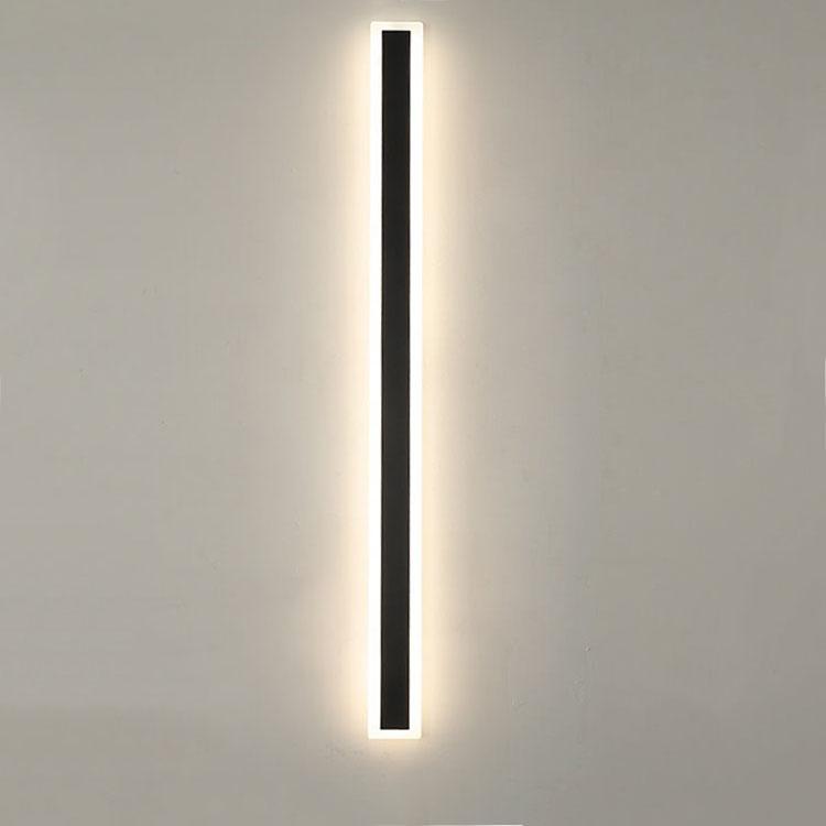 AcrylicGlow Wall – Moderne Udendørs Væglampe i Holdbart Akryl til Facade, Have og Terrasse