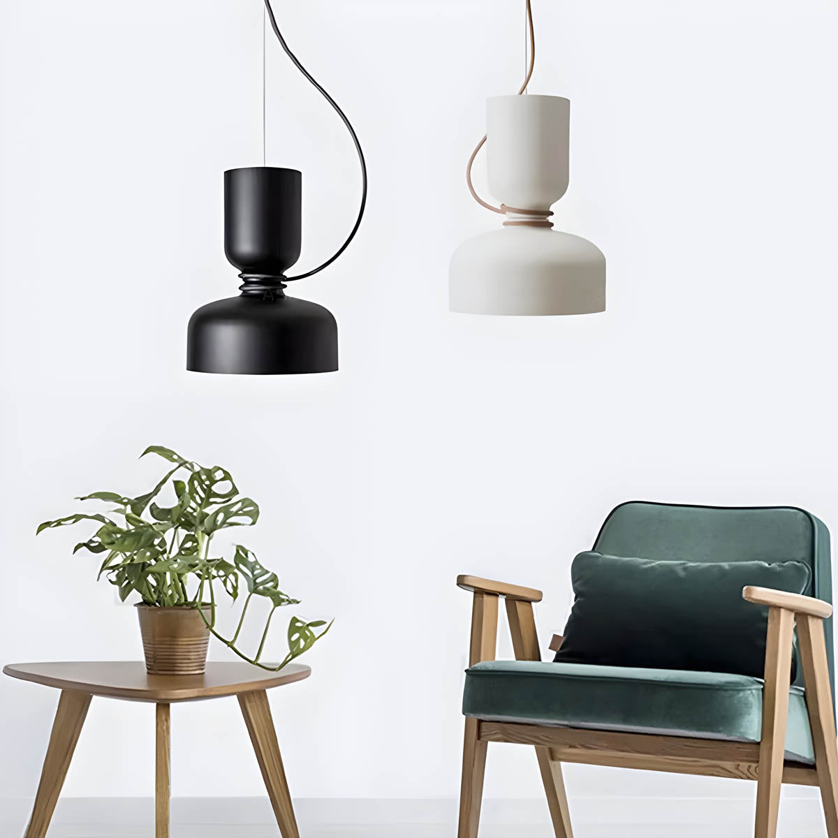 Orlee pendel med geometrisk design – Moderne stilfuld hængelampe til stue, køkken og spisestue
