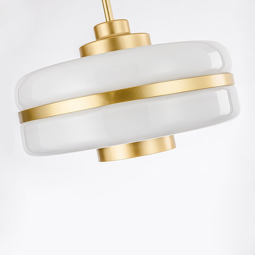 Nordisk Luksus Glaspendel – Elegant Loftlampe til Spisestue, Køkken og Stue