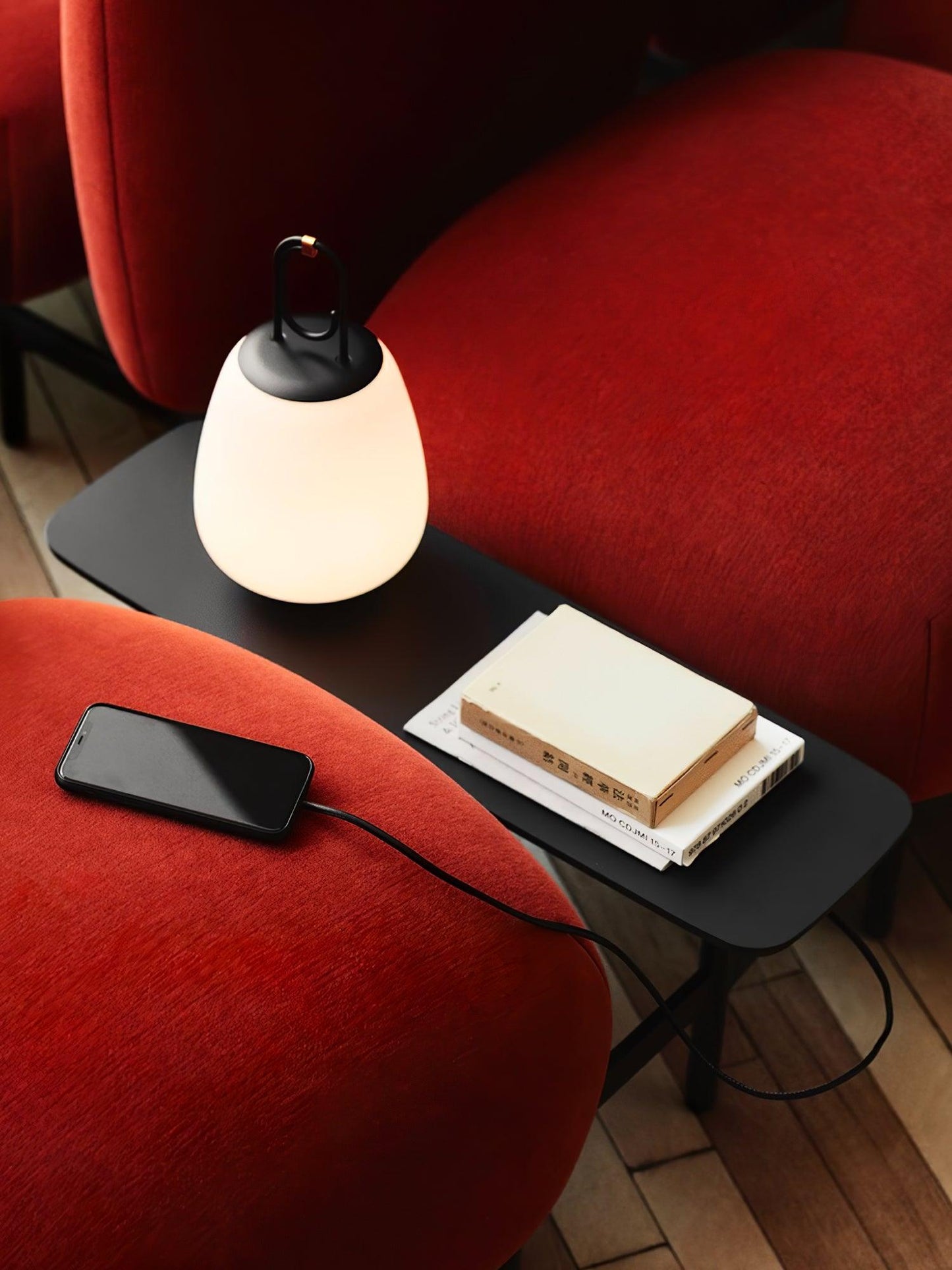 Portable Lantern – Bærbar Bordlampe med Indbygget Batteri til Hygge og Stemningsfuld Belysning