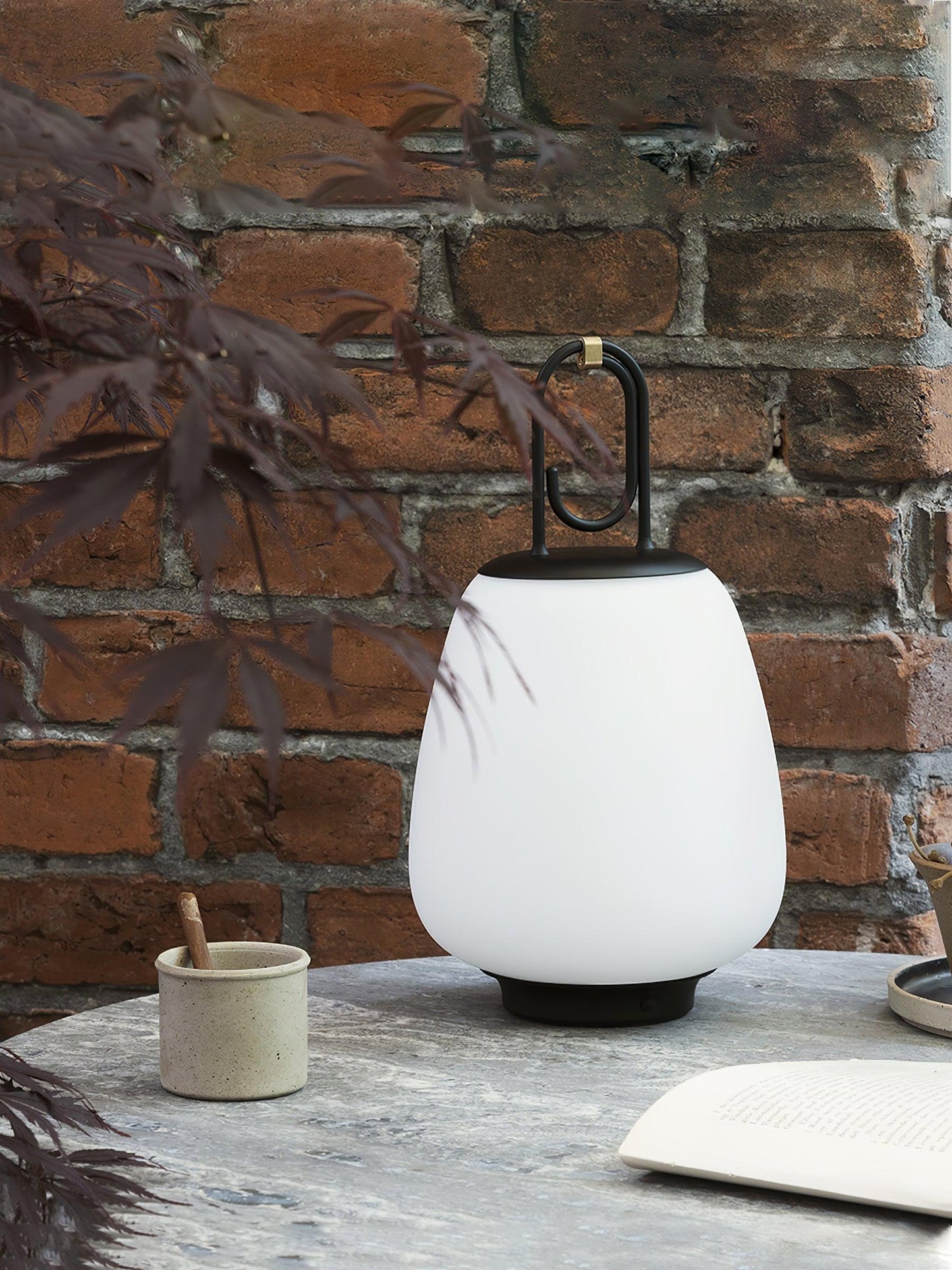 Portable Lantern – Bærbar Bordlampe med Indbygget Batteri til Hygge og Stemningsfuld Belysning