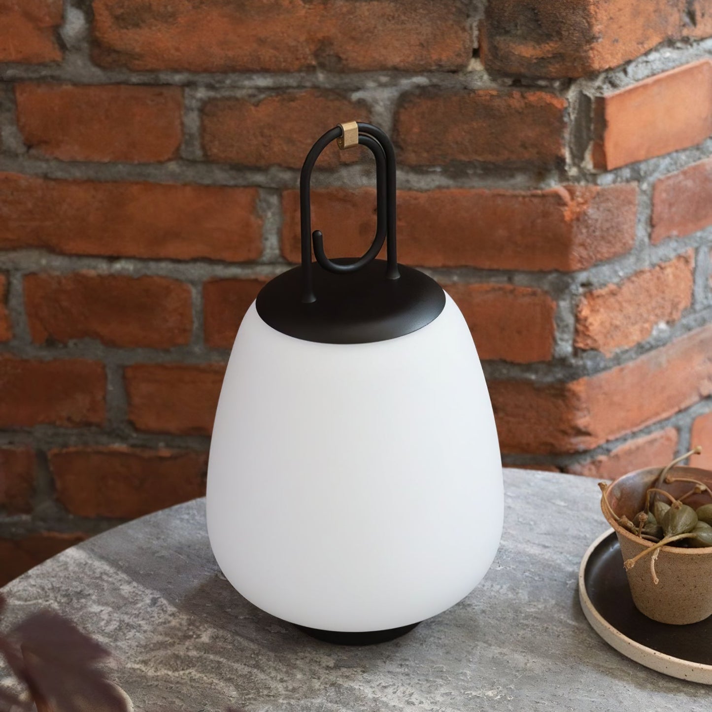 Portable Lantern – Bærbar Bordlampe med Indbygget Batteri til Hygge og Stemningsfuld Belysning
