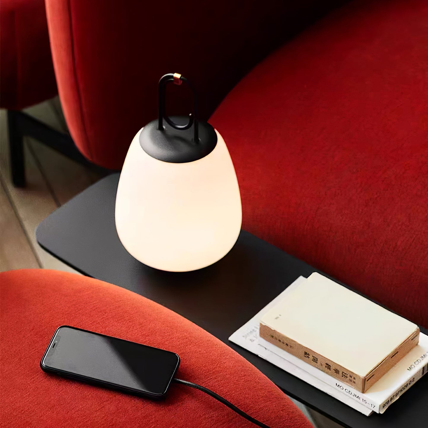 Portable Lantern – Bærbar Bordlampe med Indbygget Batteri til Hygge og Stemningsfuld Belysning