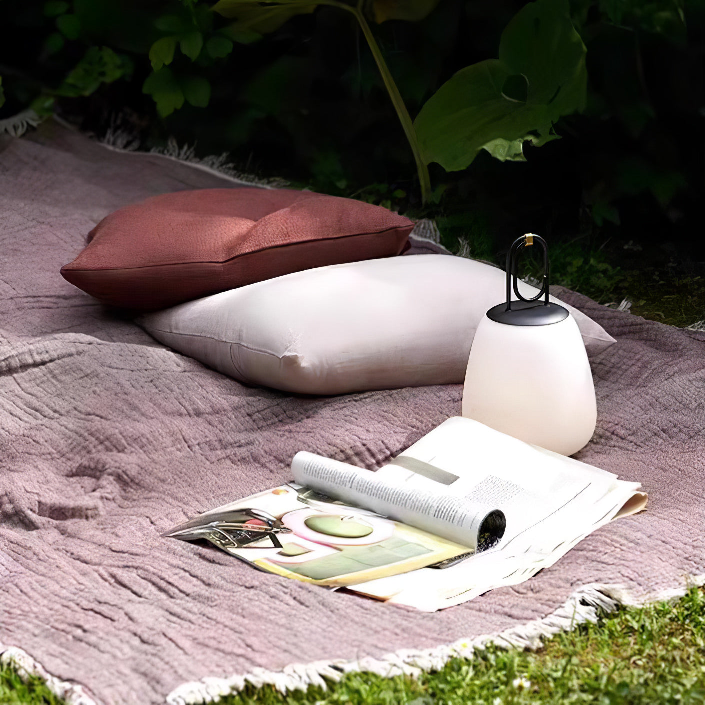 Portable Lantern – Bærbar Bordlampe med Indbygget Batteri til Hygge og Stemningsfuld Belysning