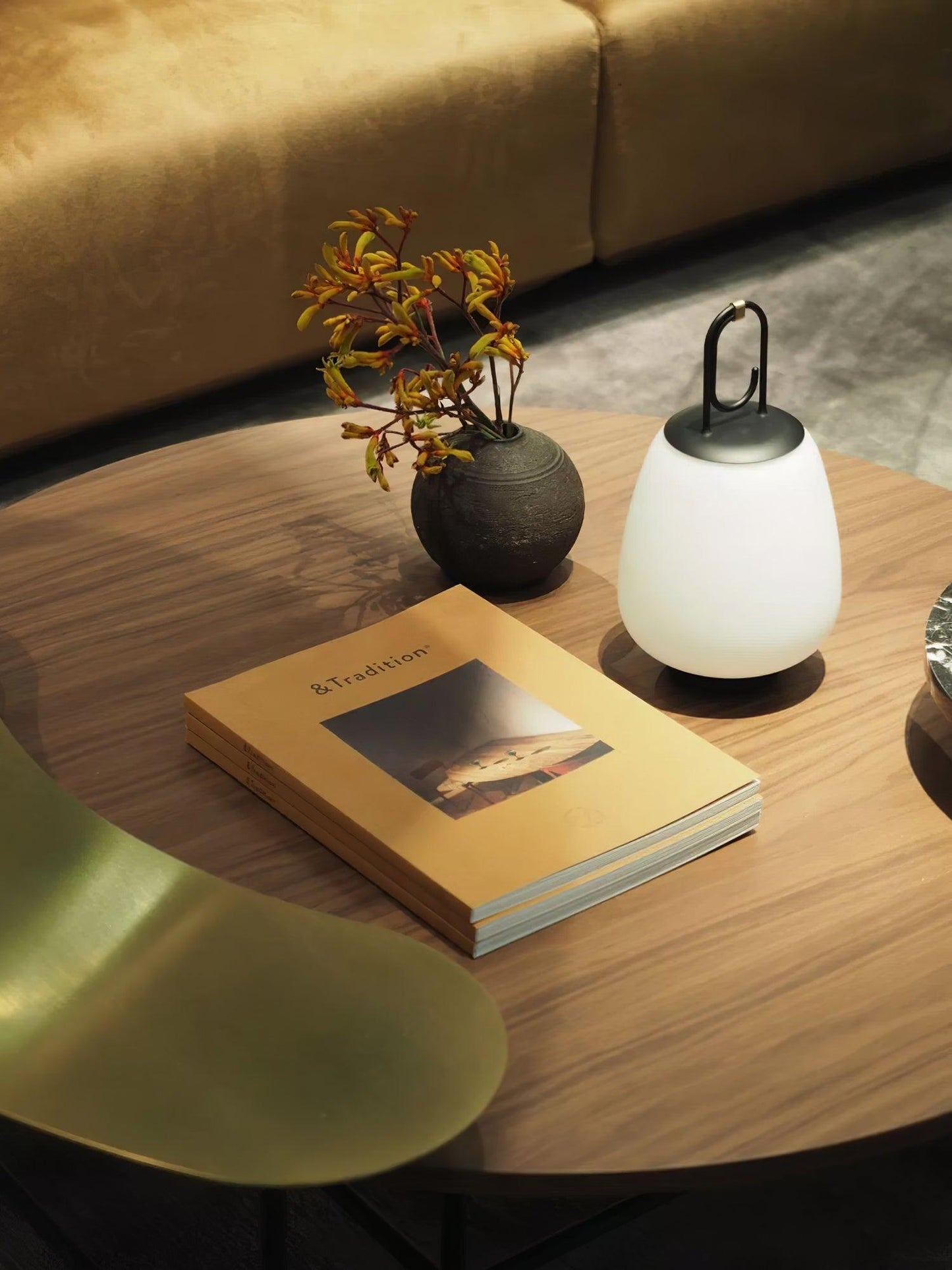 Portable Lantern – Bærbar Bordlampe med Indbygget Batteri til Hygge og Stemningsfuld Belysning