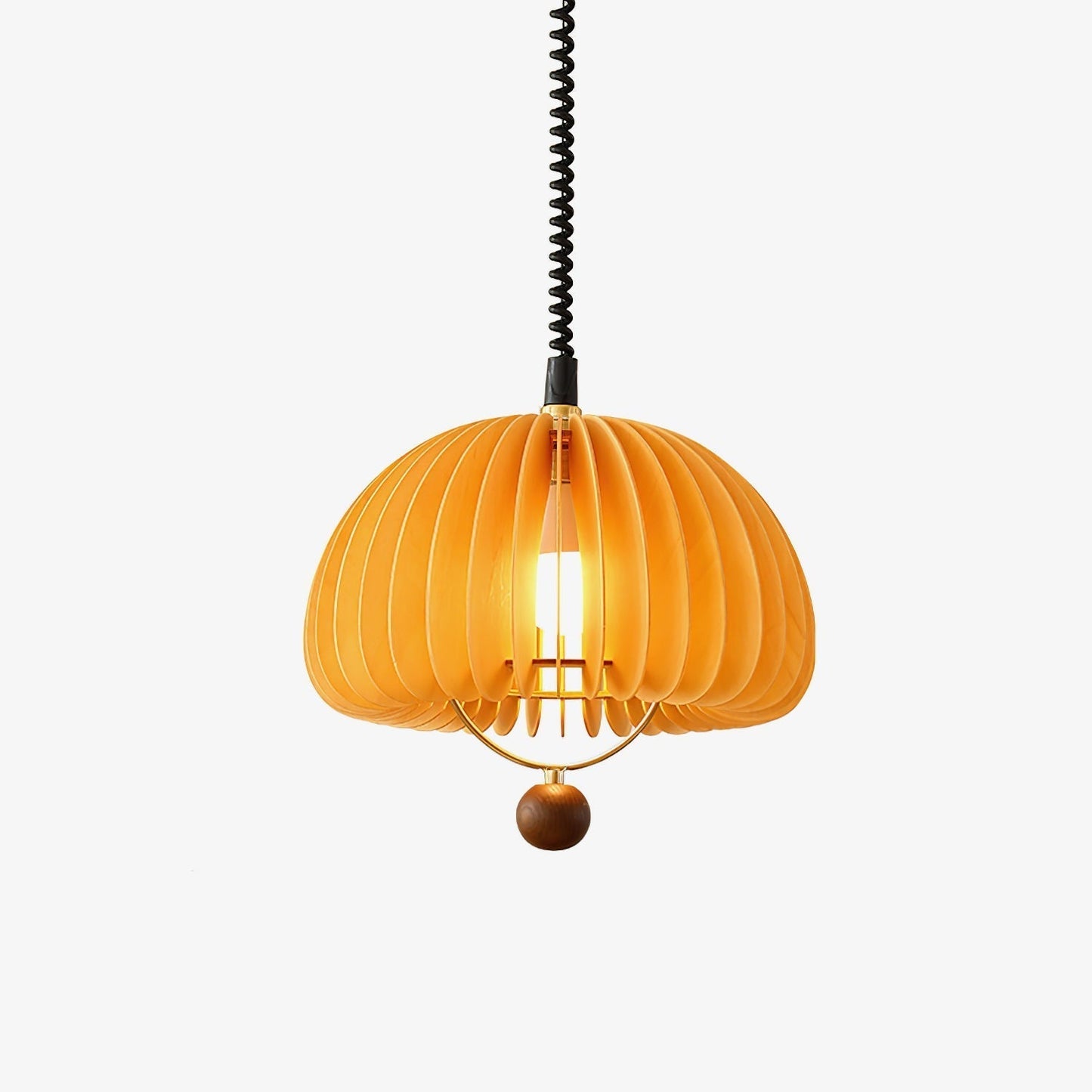 Pumpkin – Justerbar Pendellampe i Unikt Græskar Design til Spisestue og Stue