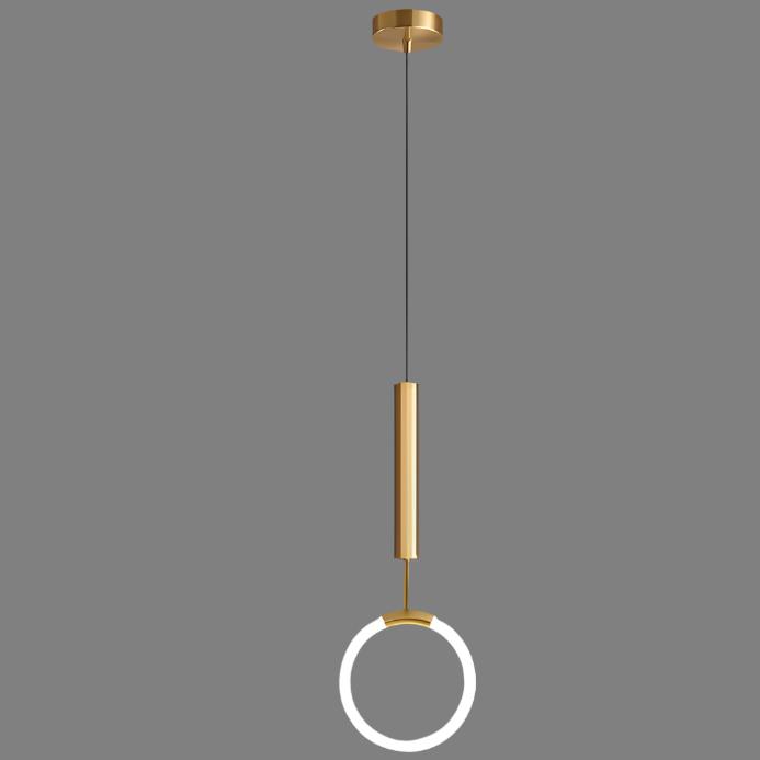 Nordic Simple – Enkel LED Pendellampe i Moderne Nordisk Design til Spisestue og Stue