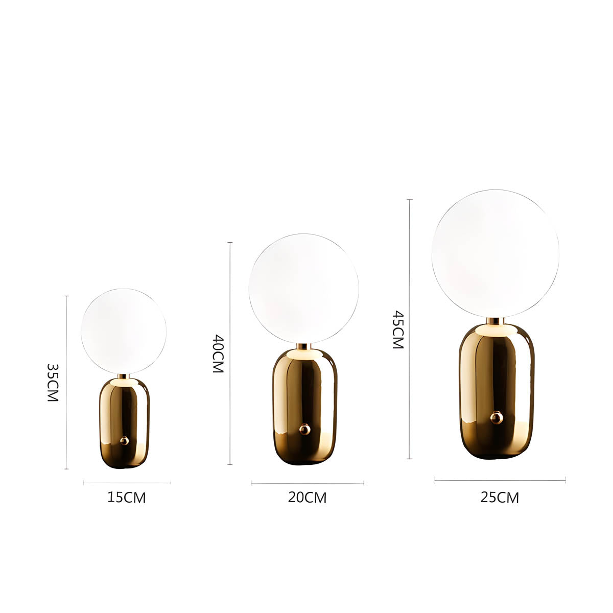 RAISO – Moderne LED Bordlampe i Elegant Nordisk Design til Stue, Soveværelse og Kontor