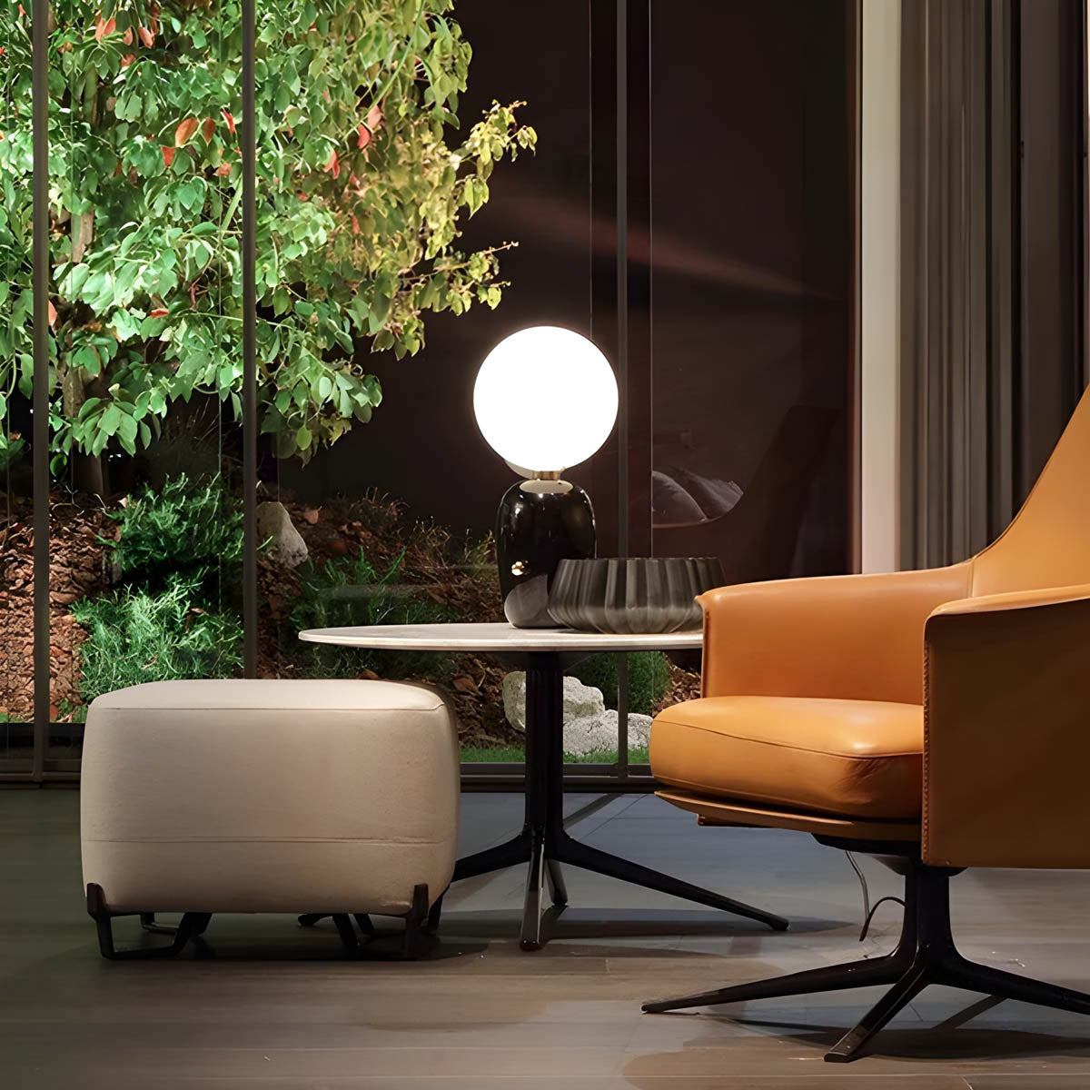 RAISO – Moderne LED Bordlampe i Elegant Nordisk Design til Stue, Soveværelse og Kontor
