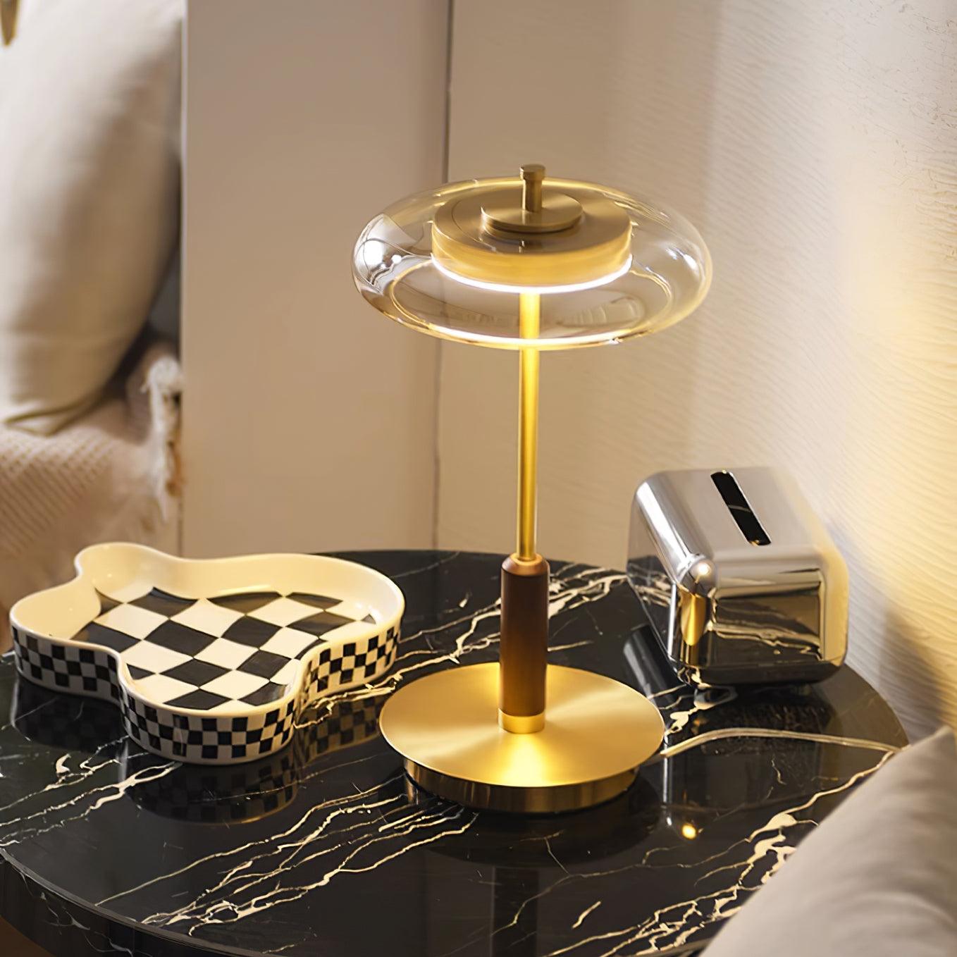 Ronaldo – Elegant Bordlampe i Moderne Design til Stue, Kontor og Soveværelse