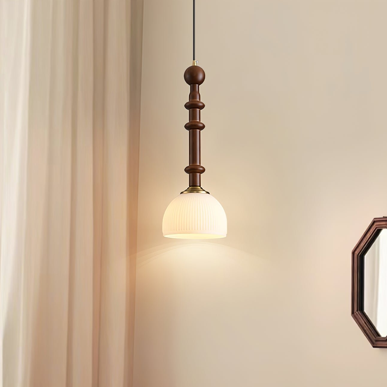 Roma – Klassisk Pendellampe i Elegant Design til Spisestue, Køkken og Stue