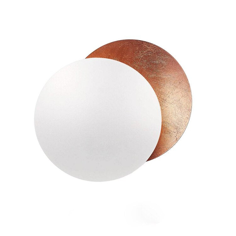 EclipseLamp – Solcelledrevet Udendørs Væglampe med Unikt Solformørkelsesdesign til Facade og Terrasse