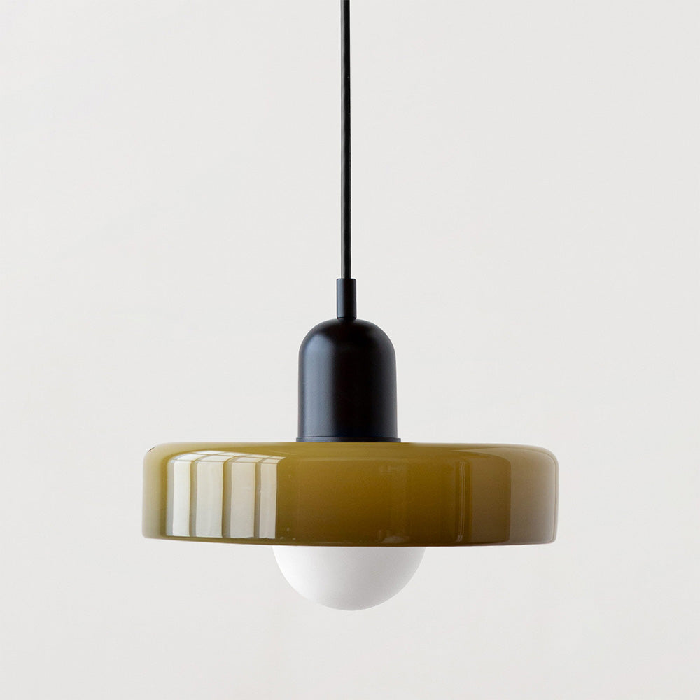 Bauhaus ColorGlass – Pendellampe i Farvet Glas med Ikonisk Bauhaus Design til Moderne Indretning