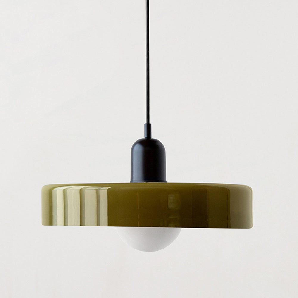 Bauhaus ColorGlass – Pendellampe i Farvet Glas med Ikonisk Bauhaus Design til Moderne Indretning