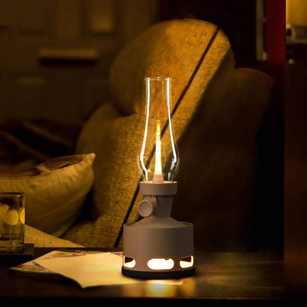 VintageGlow – LED Lanterne i Retro Design til Hygge og Udendørs Stemning