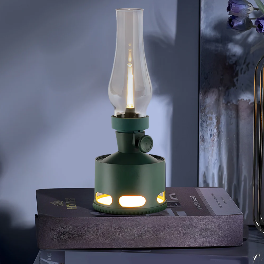 VintageGlow – LED Lanterne i Retro Design til Hygge og Udendørs Stemning