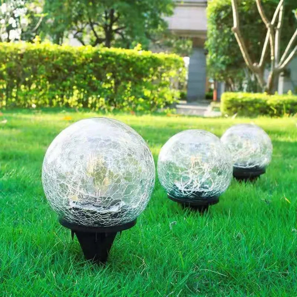 SparkleSphere Lampe – Magisk Solcelledrevet Havelampe