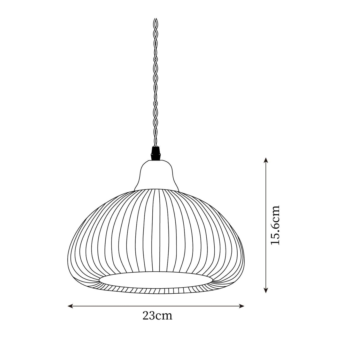 Sidra – Elegant Keramisk Pendellampe i Moderne Nordisk Design til Spisestue og Stue