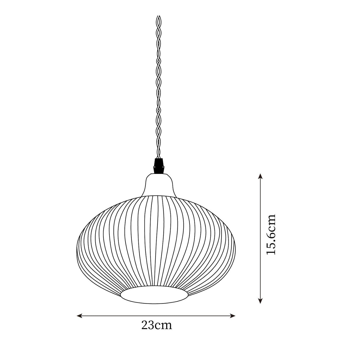 Sidra – Elegant Keramisk Pendellampe i Moderne Nordisk Design til Spisestue og Stue