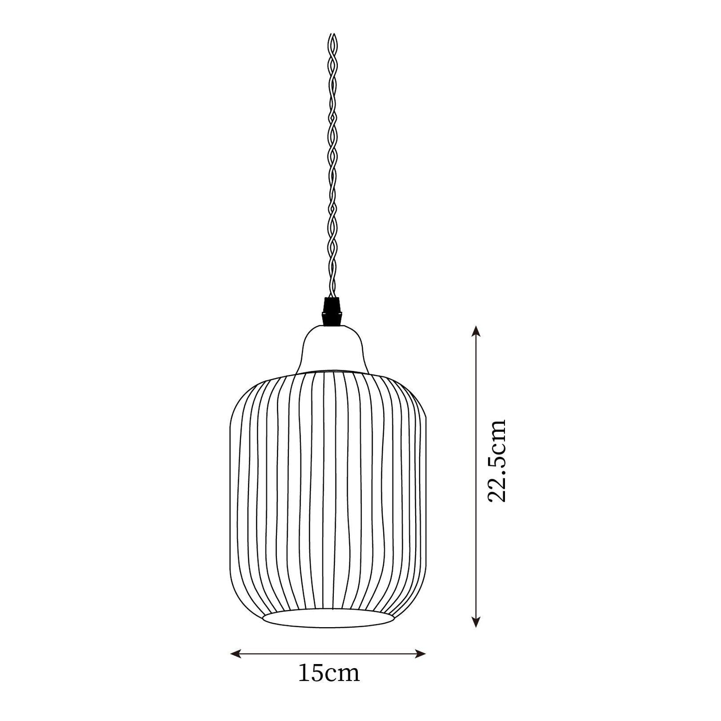 Sidra – Elegant Keramisk Pendellampe i Moderne Nordisk Design til Spisestue og Stue