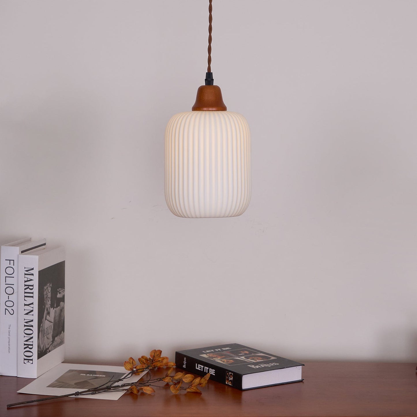Sidra – Elegant Keramisk Pendellampe i Moderne Nordisk Design til Spisestue og Stue